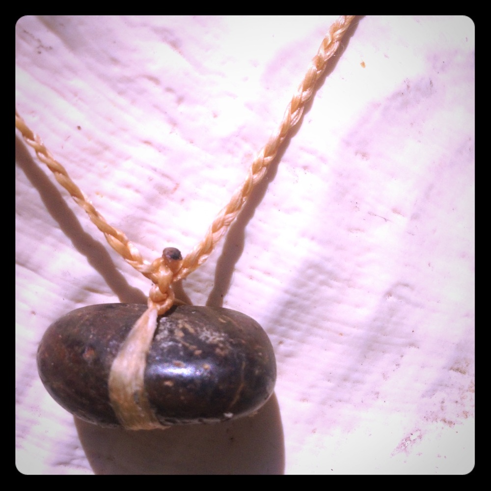 Ocean rock necklace